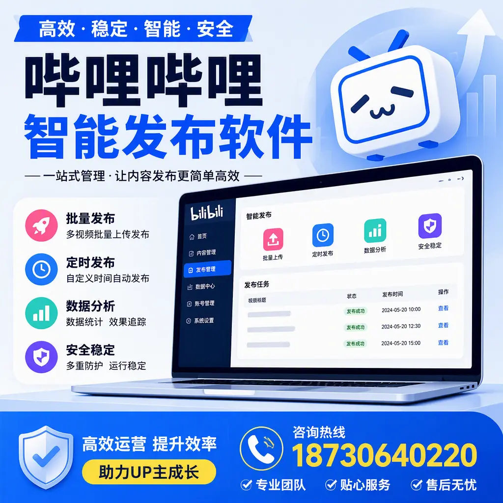 哔哩哔哩智能发布软件的性能测试与评估:大庆 用户指南
