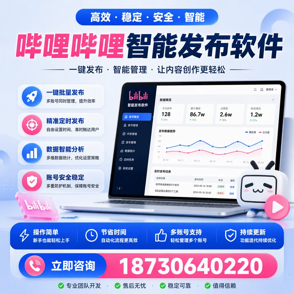 如何在 大庆 制定有效的哔哩哔哩智能发布策略
